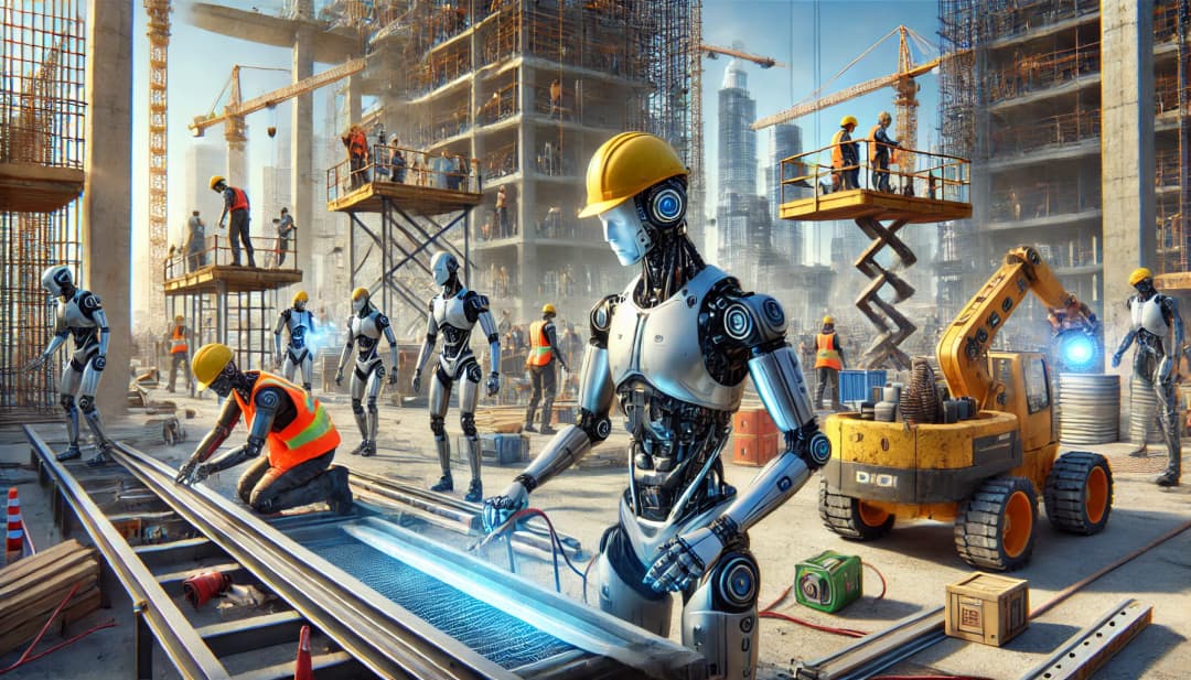 How humanoid robots navigate construction sites